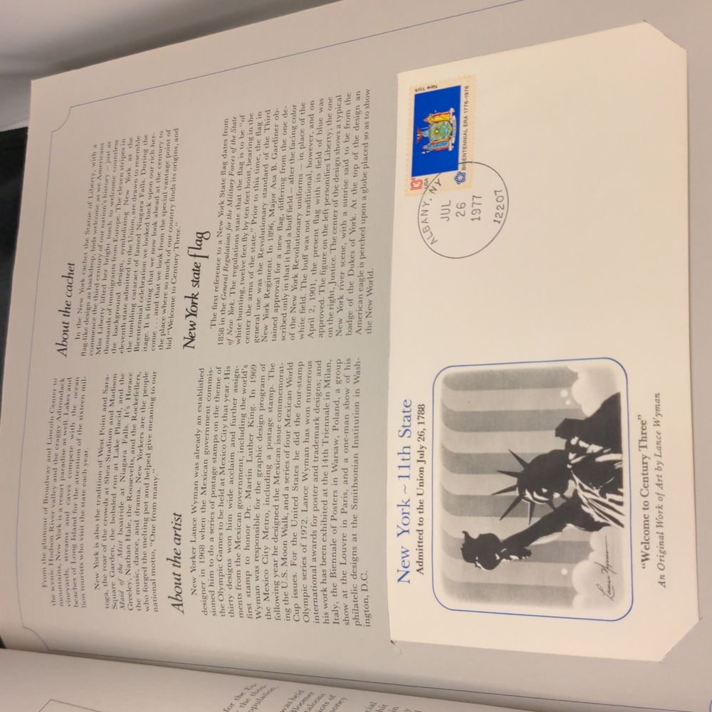 States of the Union Stamp Collection Complete